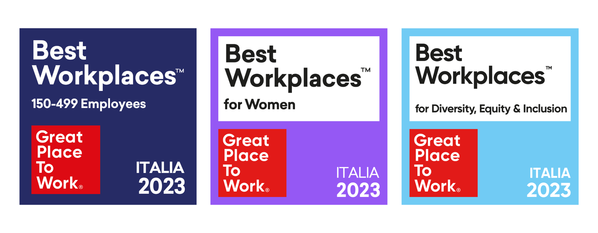 LE NOSTRE CERTIFICAZIONI